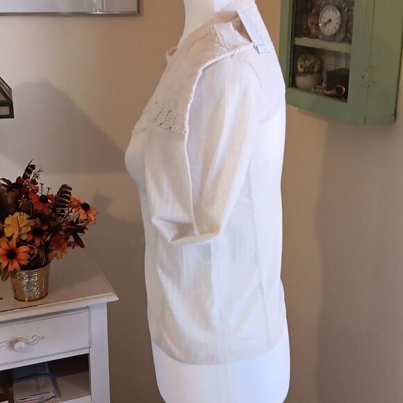 Free People Colette Scallop Neck Top - Picture 7 of 13